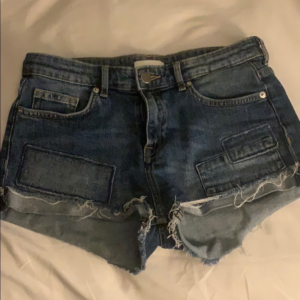 H&M denim shorts